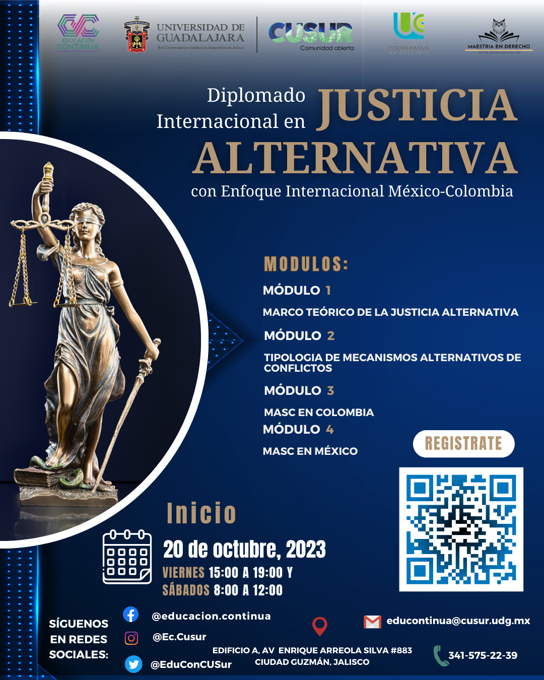 Diplomado Internacional En Justicia Alternativa Centro Universitario